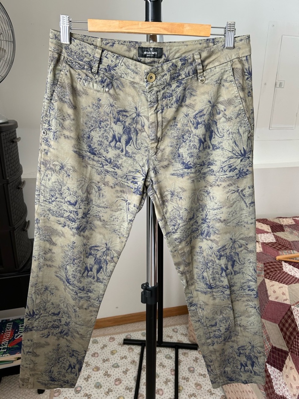 Mason’s Forte Dei Marmi Cropped Chino Pant 31